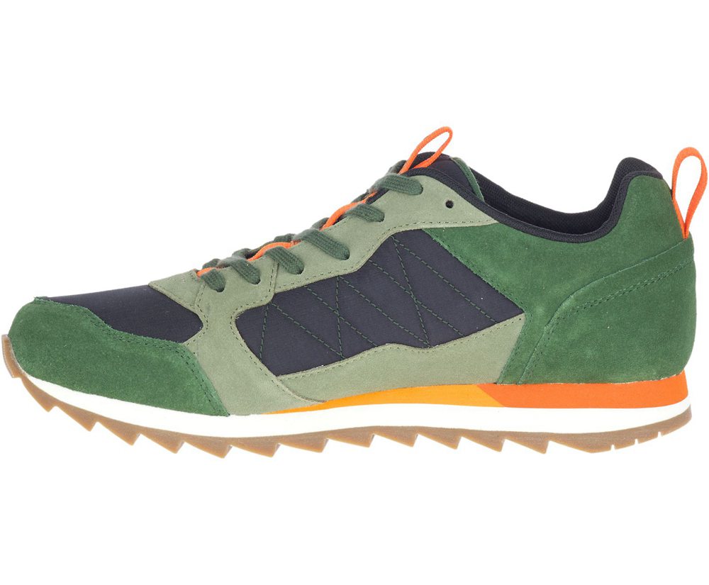 Merrell Sneakers Olive - Alpine - Mens 20UMBDZQJ